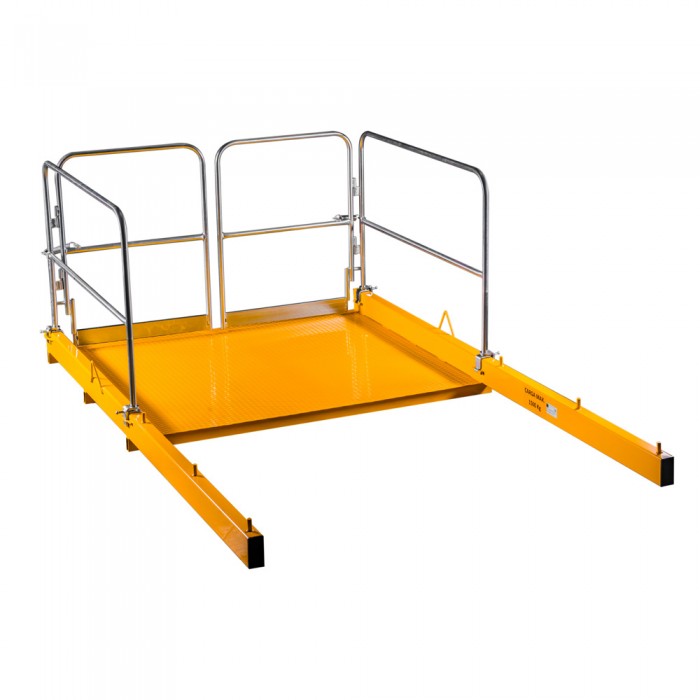 Plataforma de descarga sin trampilla Plataforma de descarga sin trampilla