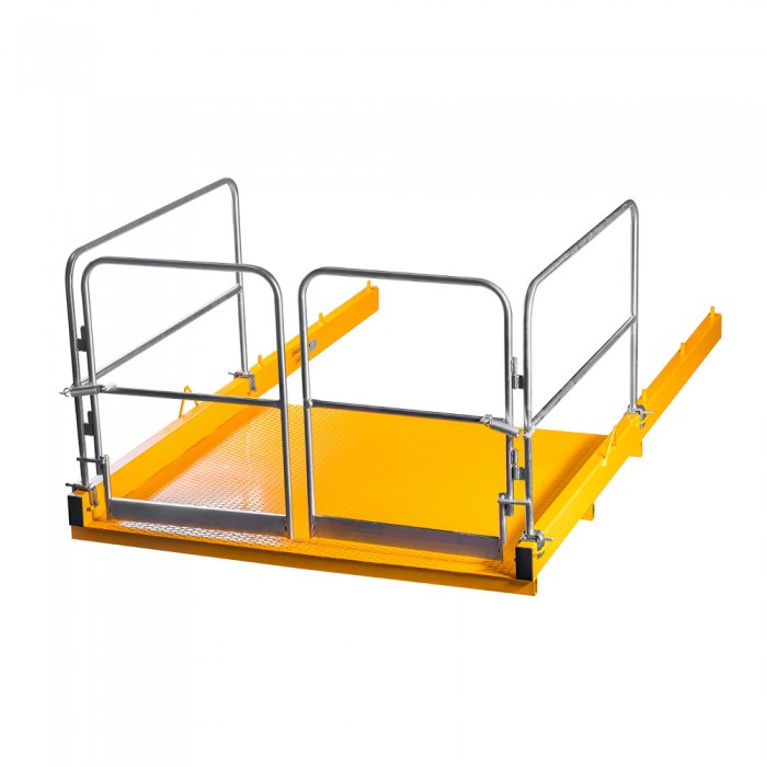 Plataforma de descarga sin trampilla Plataforma de descarga sin trampilla